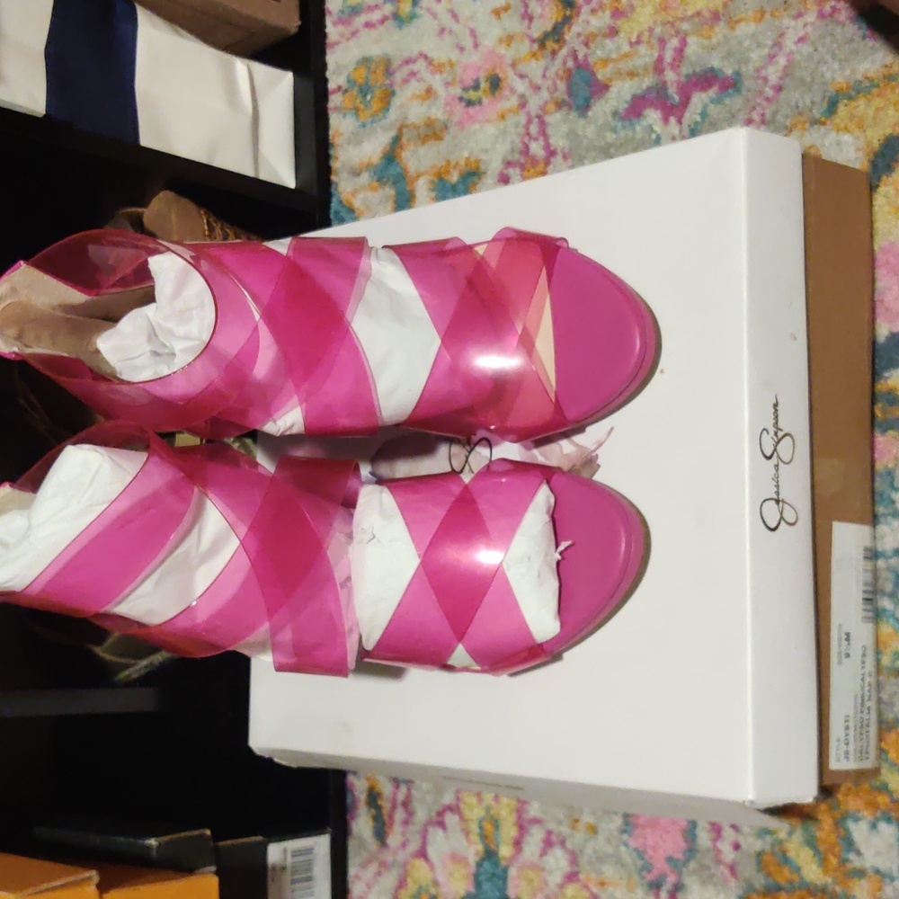 Jessica Simpson Calypso Pink Sandal